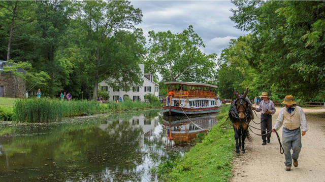 Along the C&O Canal Towpath at Great Falls